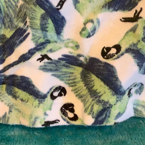 Tropical Parrots Long Sleeved Tee Shirt Plus Size 2X Karen Scott Resale - Picture 5 of 14